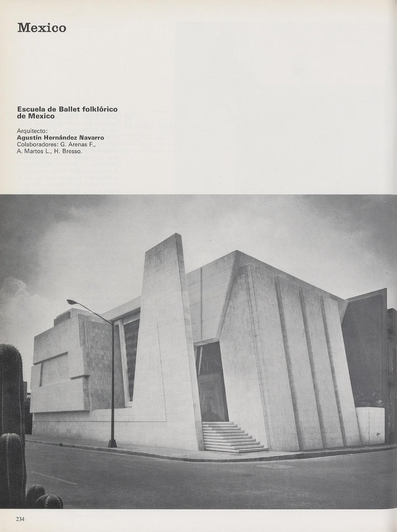 Escuela de Ballet folklórico de Mexico, Mexico | Agustin Hernandez Navarro