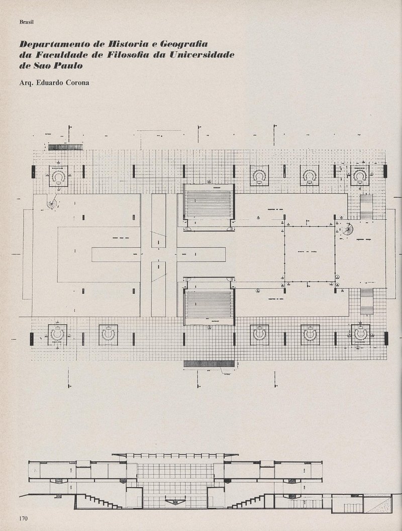 Departamento de historia e geografia da faculdade de filosofia da universidad de Sao Paulo, Brasil | Eduardo Corona