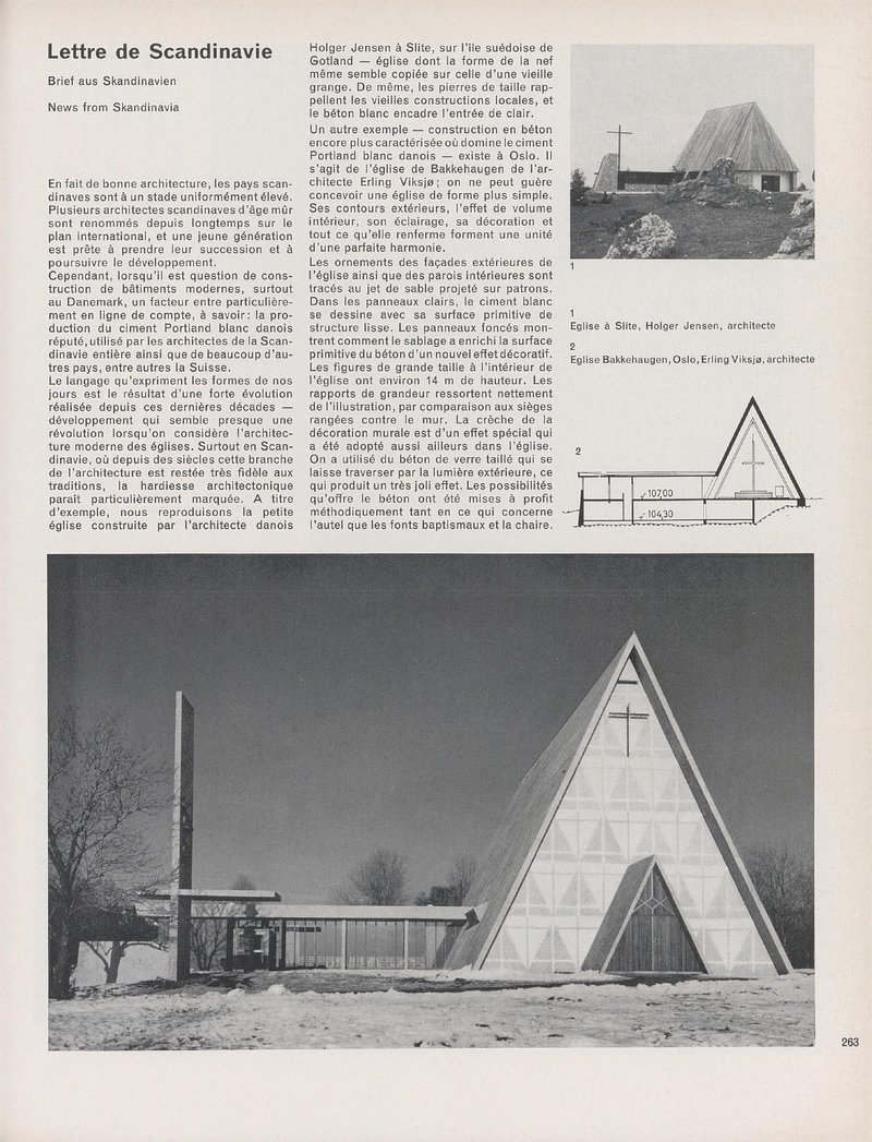 Lettre de Scandinavie