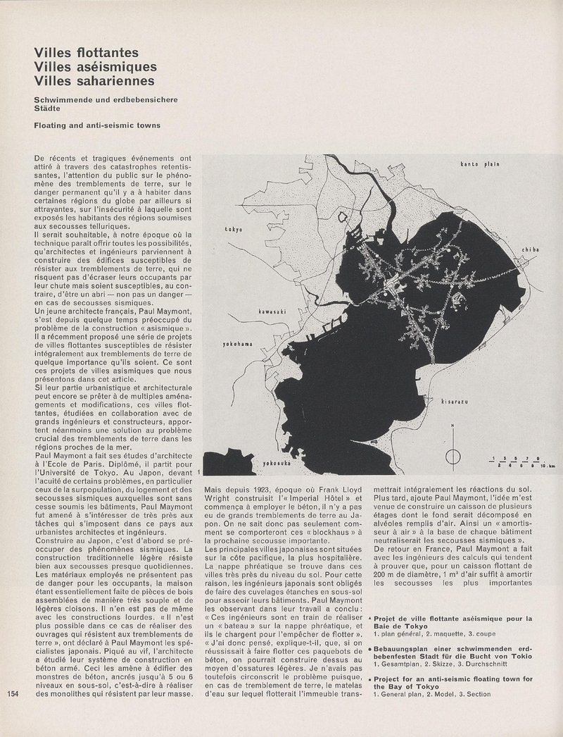 Villes flottantes, villes aséismiques, villes sahariennes | Marc Gaillard