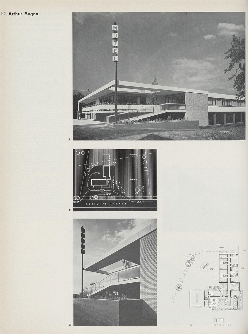 Motel - Restaurant Station-service Corsier, Genève | Arthur Bugna