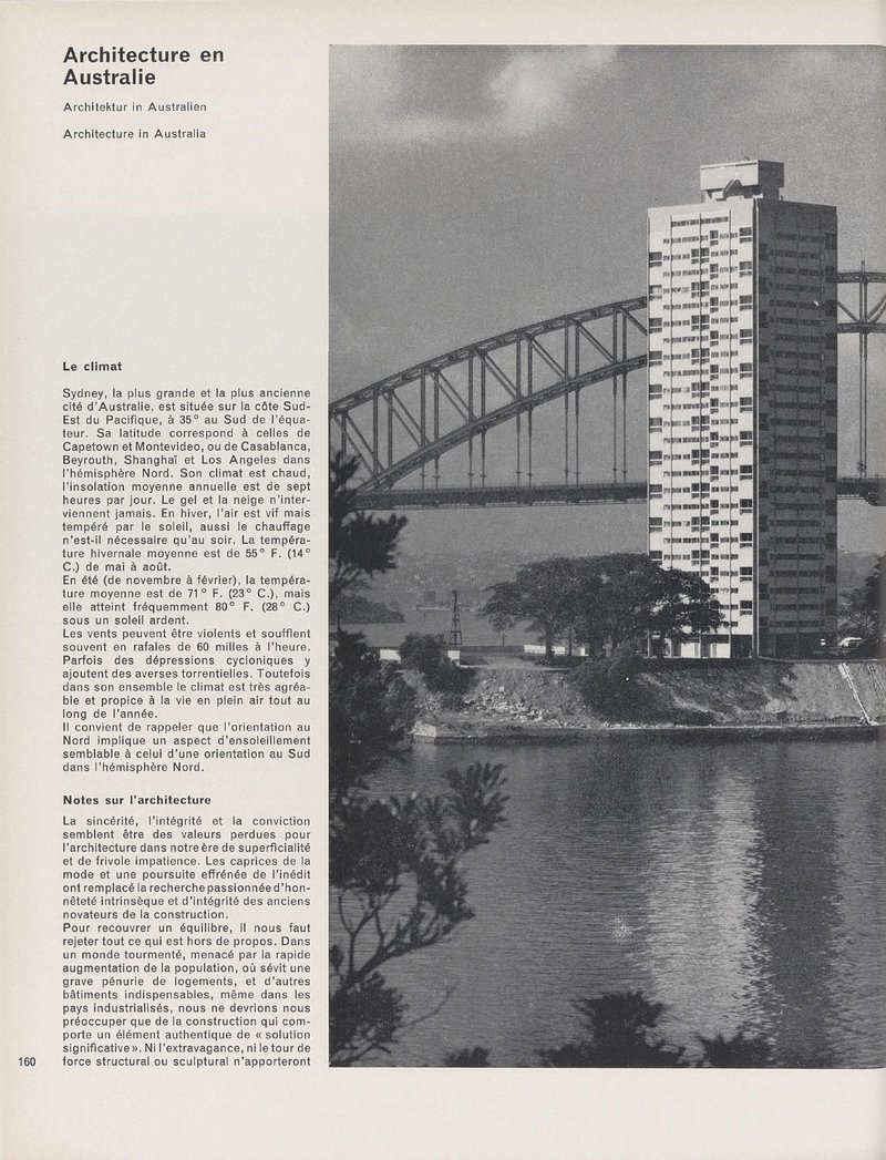 L’architecture en Australie | Harry Seidler